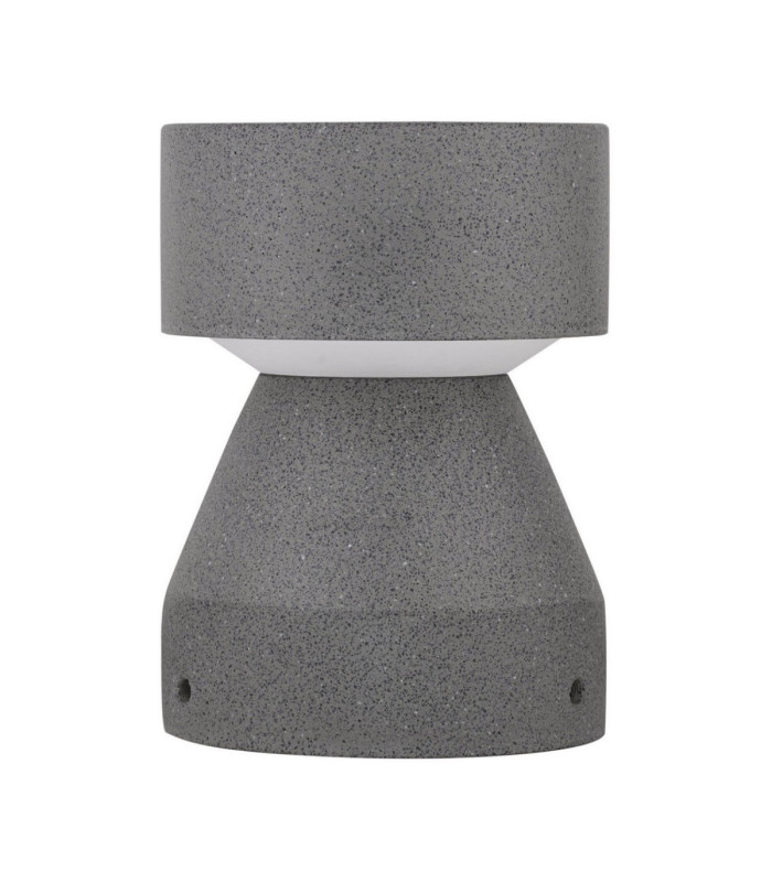 Lua Outdoor Pedestal Light Black LED 12W 629lm IP65 3000K-1