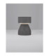 Lua Outdoor Pedestal Light Black LED 12W 629lm IP65 3000K-4