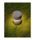 Lua Outdoor Pedestal Light Black LED 12W 629lm IP65 3000K-6