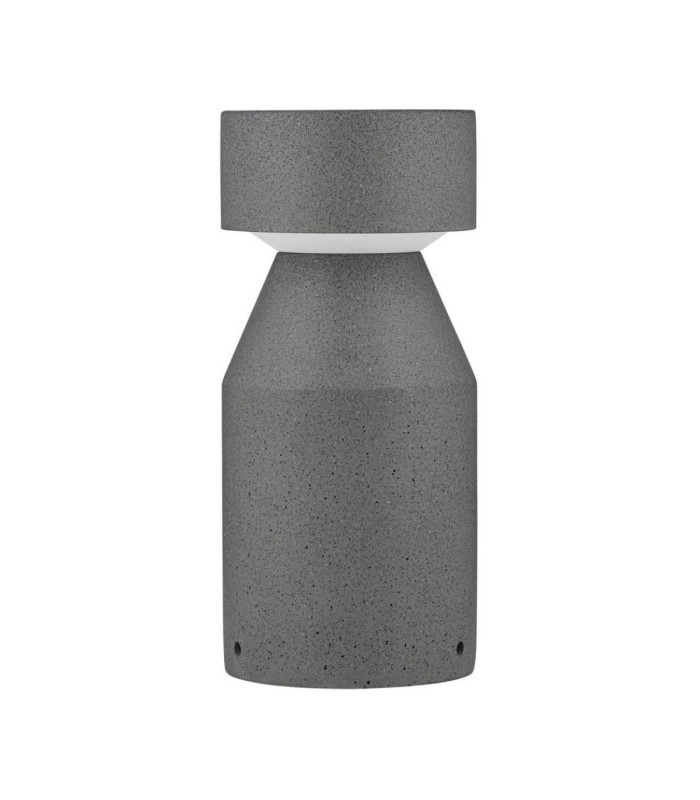 Lua 35.5cm Outdoor Pedestal Light Black LED 12W 629lm IP65 3000K-1
