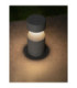 Lua 35.5cm Outdoor Pedestal Light Black LED 12W 629lm IP65 3000K-6