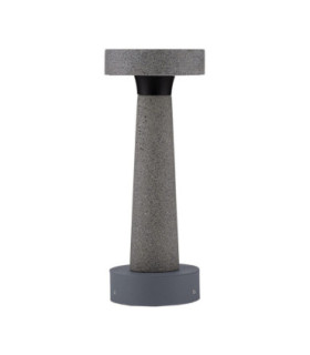 Cram 30cm Outdoor Bollard Grey LED 5W 580lm IP65 3000K-1