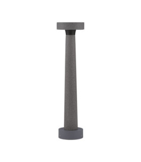 Cram 50cm Outdoor Bollard Grey LED 5W 580lm IP65 3000K-1