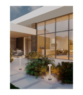 Cram 50cm Outdoor Bollard White LED 5W 580lm IP65 3000K-2
