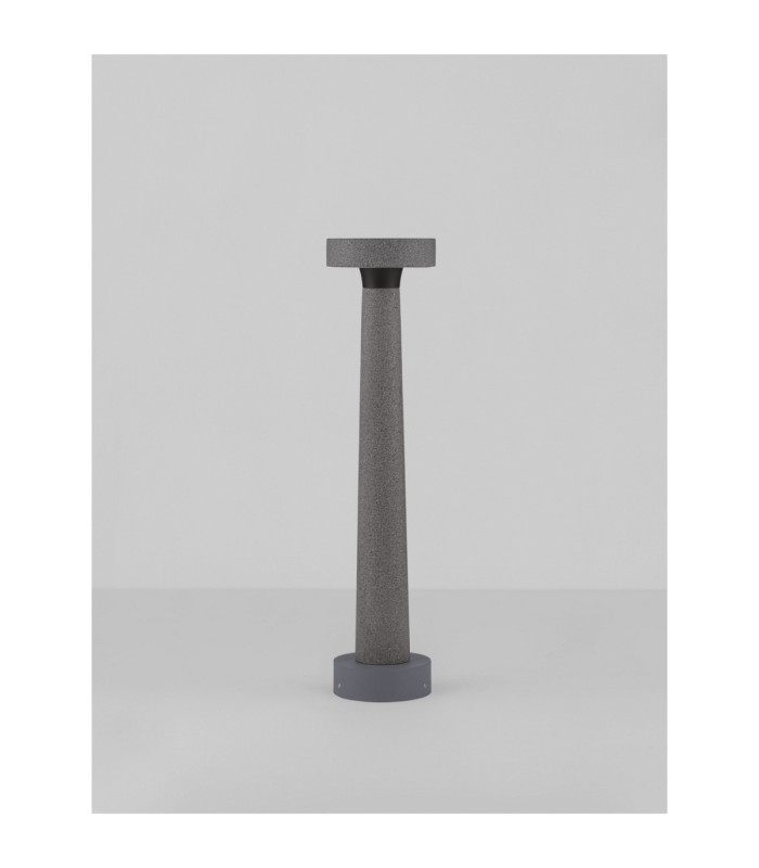 Cram 50cm Outdoor Bollard Grey LED 5W 580lm IP65 3000K-3