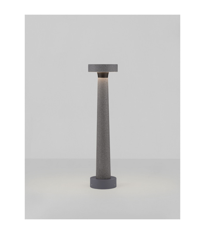 Cram 50cm Outdoor Bollard Grey LED 5W 580lm IP65 3000K-4