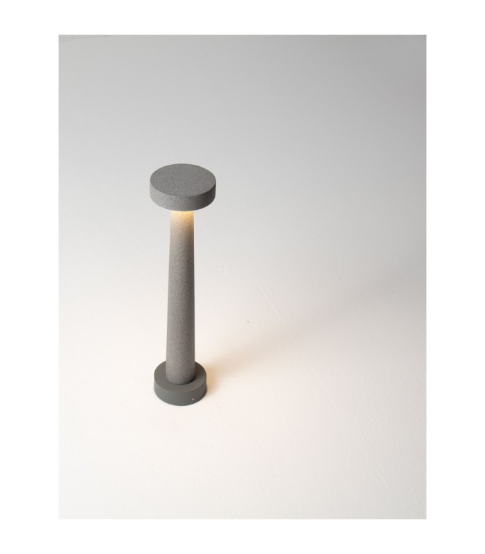 Cram 50cm Outdoor Bollard Grey LED 5W 580lm IP65 3000K-6