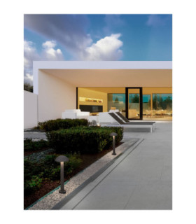 Tura 55cm Outdoor Bollard Black LED 7W 840lm IP65 3000K-2