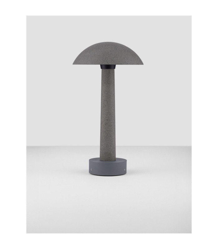 Tura 35cm Outdoor Bollard Black LED 7W 840lm IP65 3000K-3