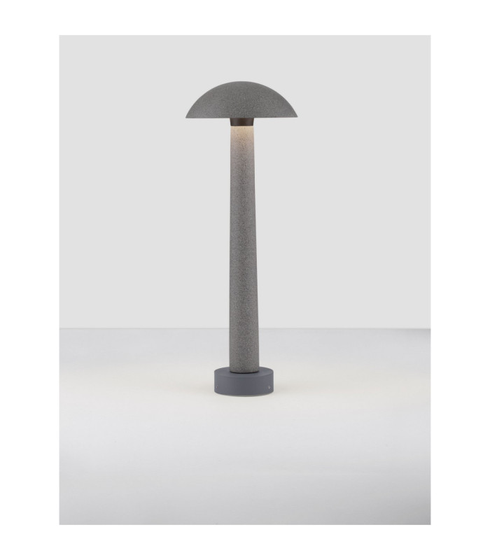 Tura 55cm Outdoor Bollard Black LED 7W 840lm IP65 3000K-4