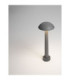Tura 55cm Outdoor Bollard Black LED 7W 840lm IP65 3000K-6