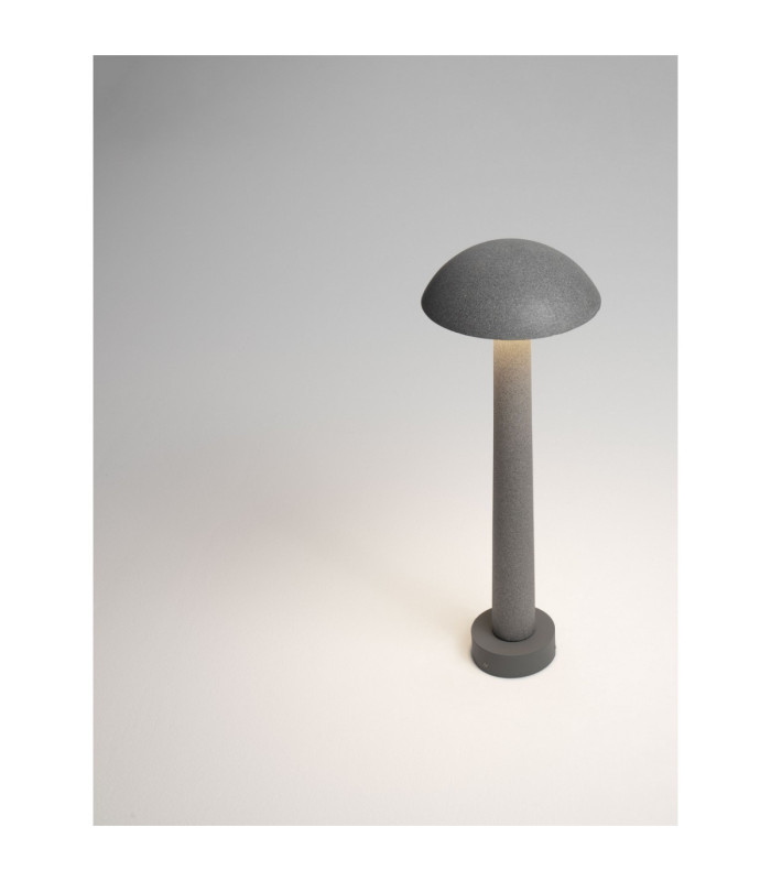 Tura 55cm Outdoor Bollard Black LED 7W 840lm IP65 3000K-6