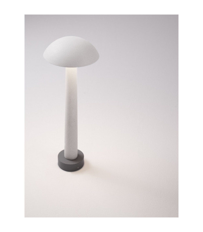 Tura 55cm Outdoor Bollard White LED 7W 840lm IP65 3000K-6
