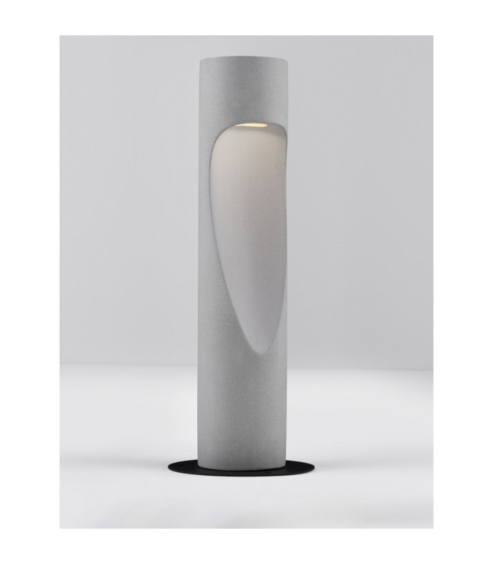 Nodino 50cm Outdoor Bollard Grey LED 6W 197lm 3000K IP65-4