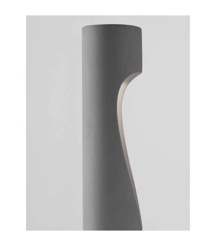 Nodino 50cm Outdoor Bollard Grey LED 6W 197lm 3000K IP65-5