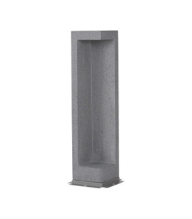 Grante Outdoor Bollard Grey LED 6W 365lm 3000K IP65-1