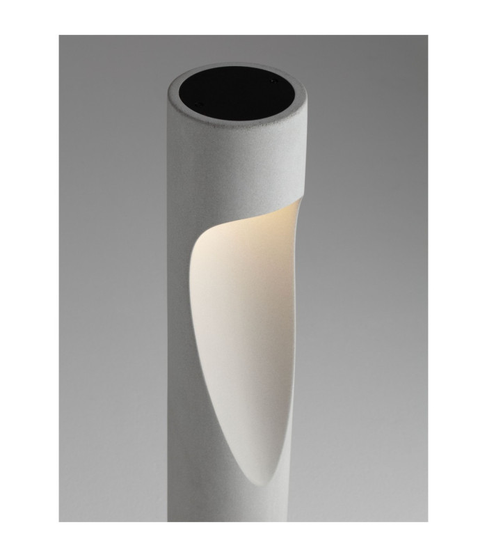 Nodino 75cm Outdoor Bollard Grey LED 6W 197lm 3000K IP65-6