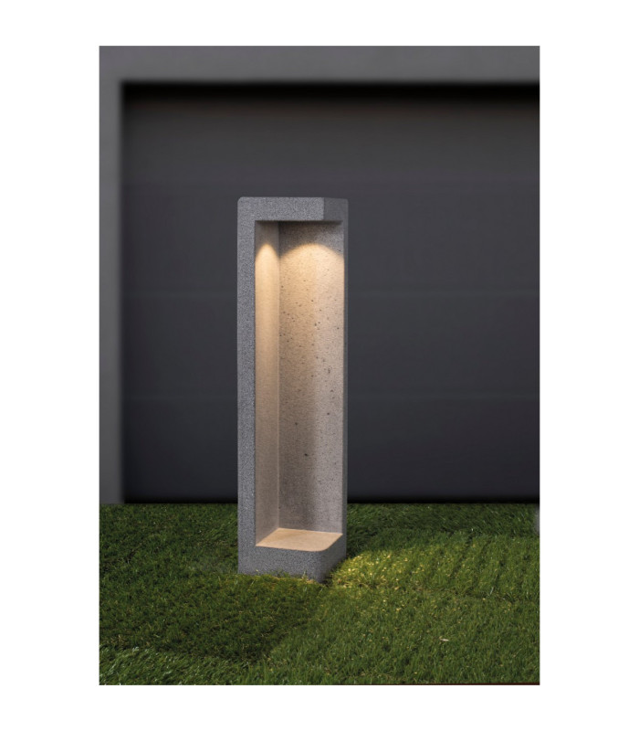 Grante Outdoor Bollard Grey LED 6W 365lm 3000K IP65-3