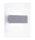 Luna Outdoor Up Down Wall Lamp Black LED 10W 536lm IP65 3000K-4