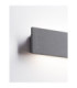 Luna Outdoor Up Down Wall Lamp Black LED 10W 536lm IP65 3000K-5