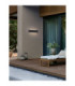 Luna Outdoor Up Down Wall Lamp Black LED 11W 644lm IP65 3000K-2