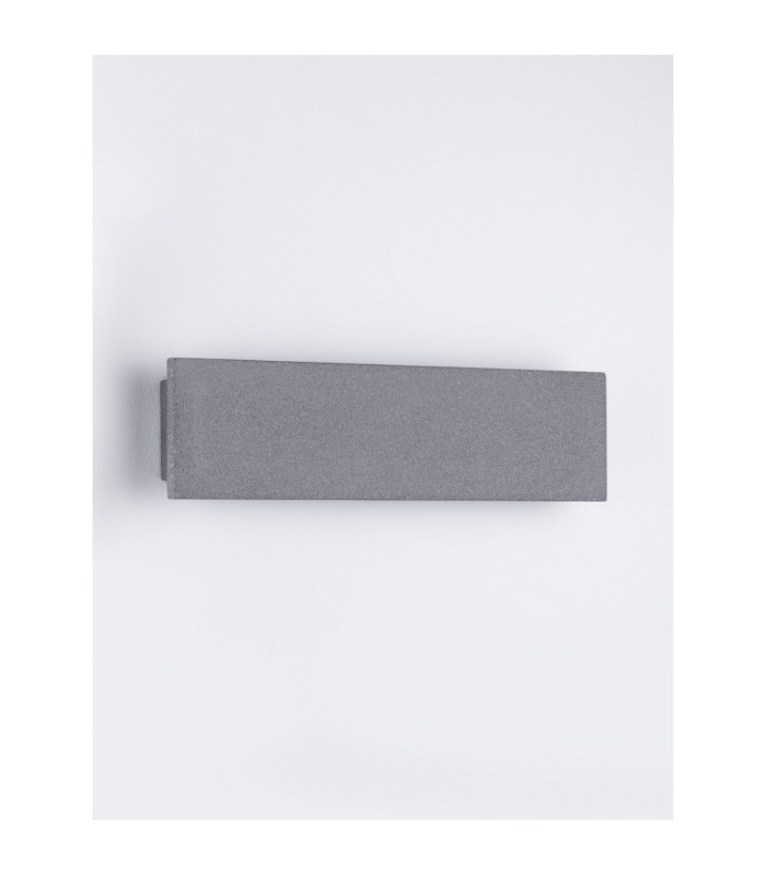 Luna Outdoor Up Down Wall Lamp Black LED 11W 644lm IP65 3000K-3