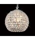 Ceiling Pendant 3 Light Polished Chrome, Crystal - 5