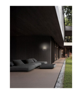 Lita Outdoor Wall Down Lamp Black LED 6W 660lm IP65 3000K-2