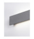 Luna Outdoor Up Down Wall Lamp Black LED 19W 1191lm IP65 3000K-6