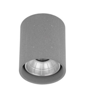 Ritz Outdoor Surface Mounted Downlight Grey LED 10W 1044lm IP65 3000K-1