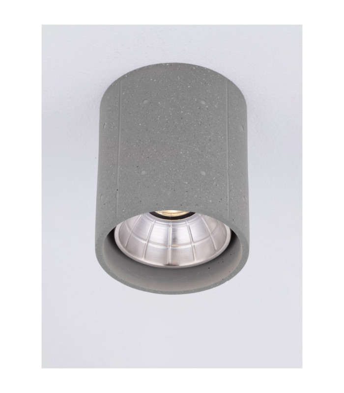 Ritz Outdoor Surface Mounted Downlight Grey LED 10W 1044lm IP65 3000K-4
