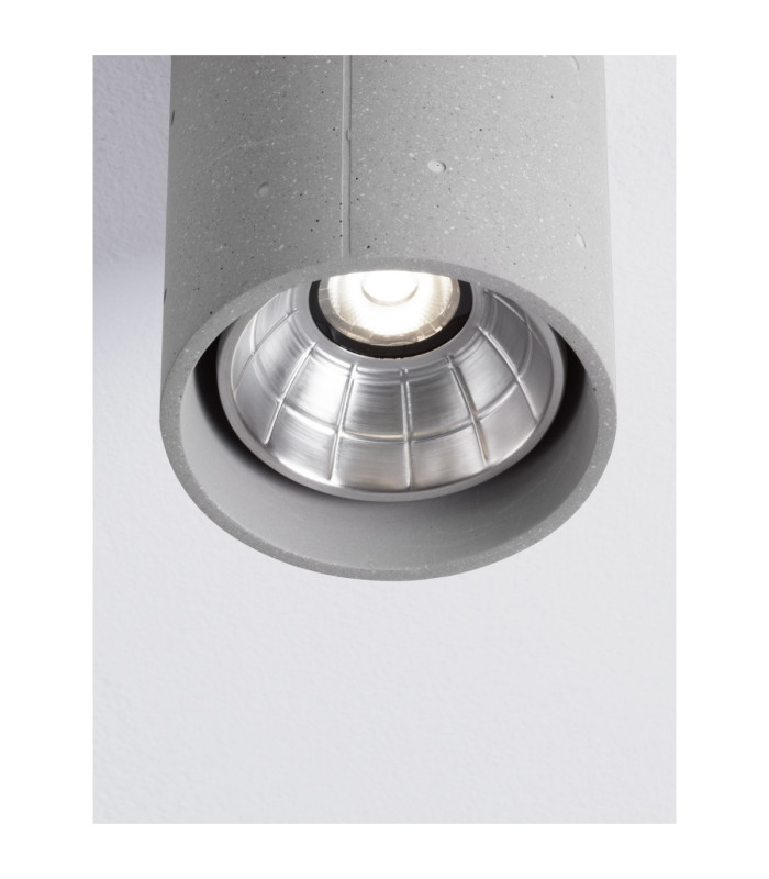 Ritz Outdoor Surface Mounted Downlight Grey LED 10W 1044lm IP65 3000K-5