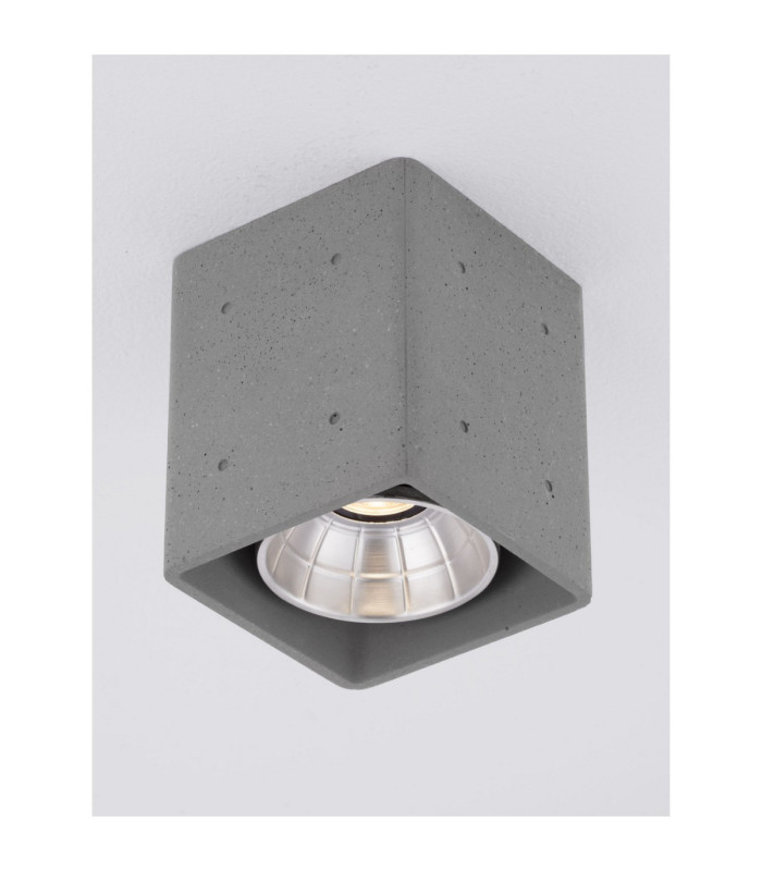 Ritz Outdoor Surface Mounted Downlight Grey LED 10W 1021lm IP65 3000K-4