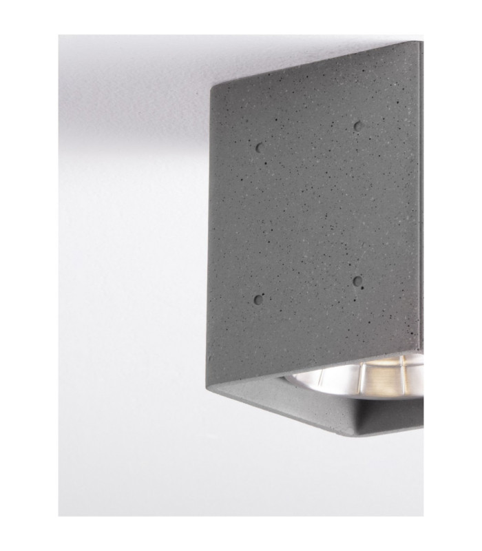 Ritz Outdoor Surface Mounted Downlight Grey LED 10W 1021lm IP65 3000K-5