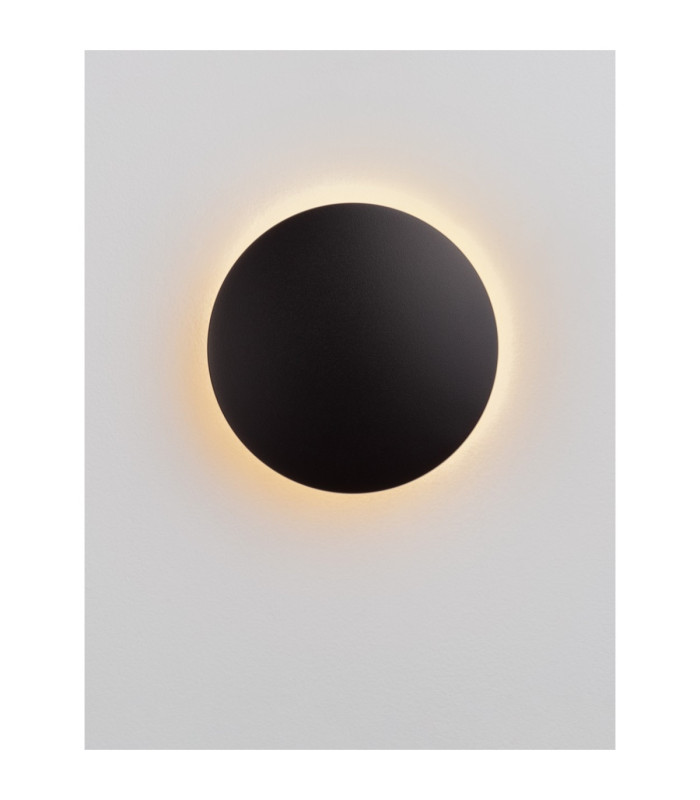 Copper Outdoor Flush Wall Lamp Sandy Black LED 7W 467lm 3000K IP65-4