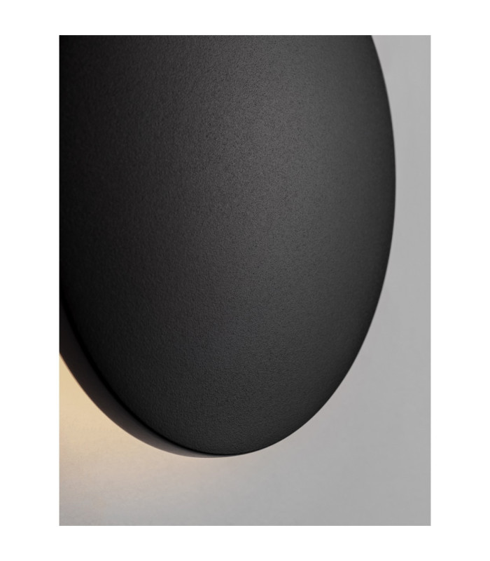 Copper Outdoor Flush Wall Lamp Sandy Black LED 7W 467lm 3000K IP65-6