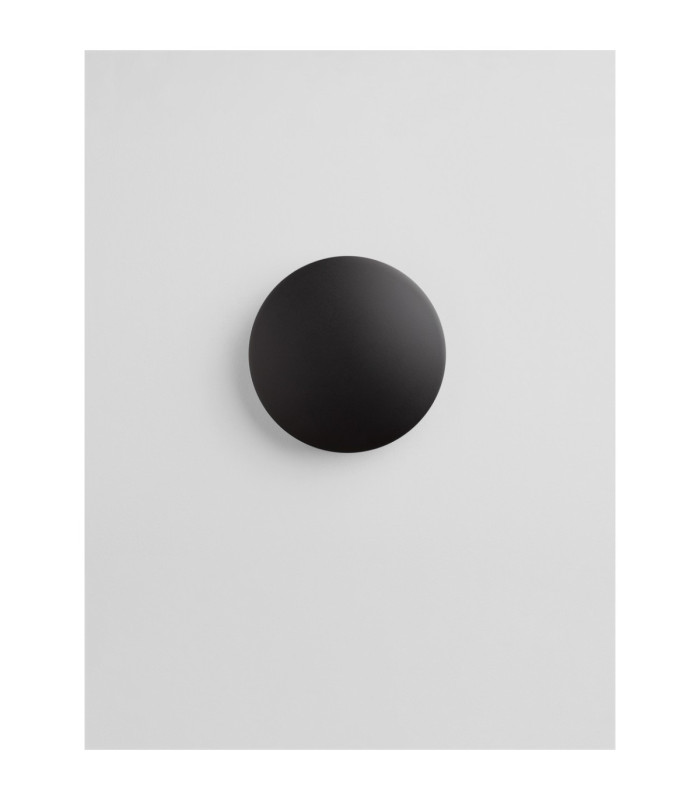 Copper Outdoor Flush Wall Lamp Sandy Black LED 9W 476lm 3000K IP65-4