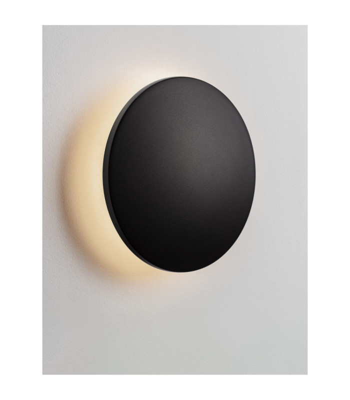 Copper Outdoor Flush Wall Lamp Sandy Black LED 9W 476lm 3000K IP65-7