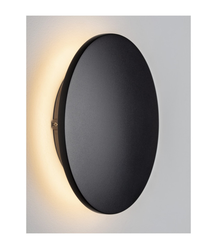 Copper Outdoor Flush Wall Lamp Sandy Black LED 9W 476lm 3000K IP65-8
