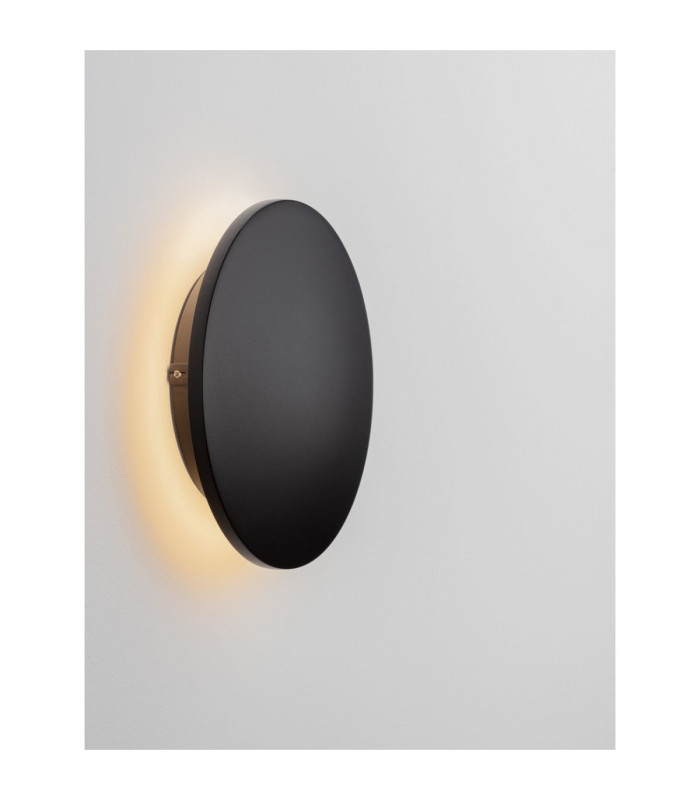 Copper Outdoor Flush Wall Lamp Sandy Black LED 9W 476lm 3000K IP65-9