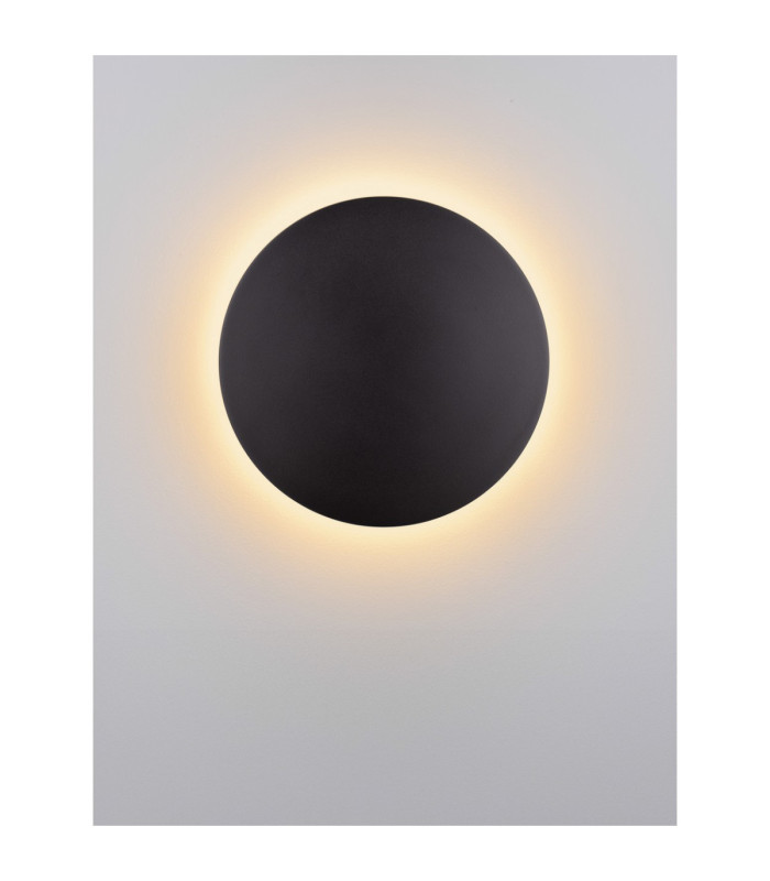 Copper Outdoor Flush Wall Lamp Sandy Black LED 12W 948lm 3000K IP65-4