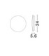 Copper Outdoor Flush Wall Lamp Sandy Black LED 12W 948lm 3000K IP65-8