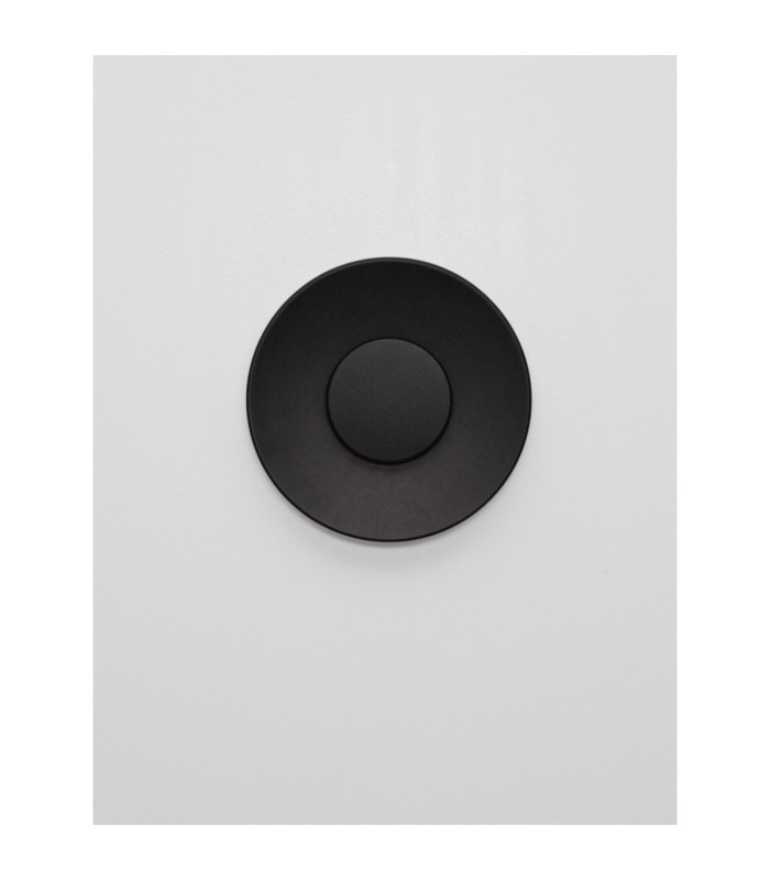 Cico Outdoor Flush Wall Lamp Sandy Black LED 12W 587lm IP65 3000K-3