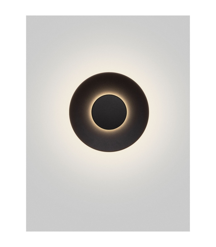 Cico Outdoor Flush Wall Lamp Sandy Black LED 12W 587lm IP65 3000K-4