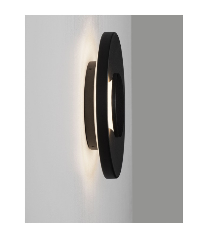 Cico Outdoor Flush Wall Lamp Sandy Black LED 12W 587lm IP65 3000K-5