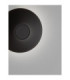 Alux Outdoor Flush Wall Lamp Sandy Black LED 11W 993lm IP54 3000K-6