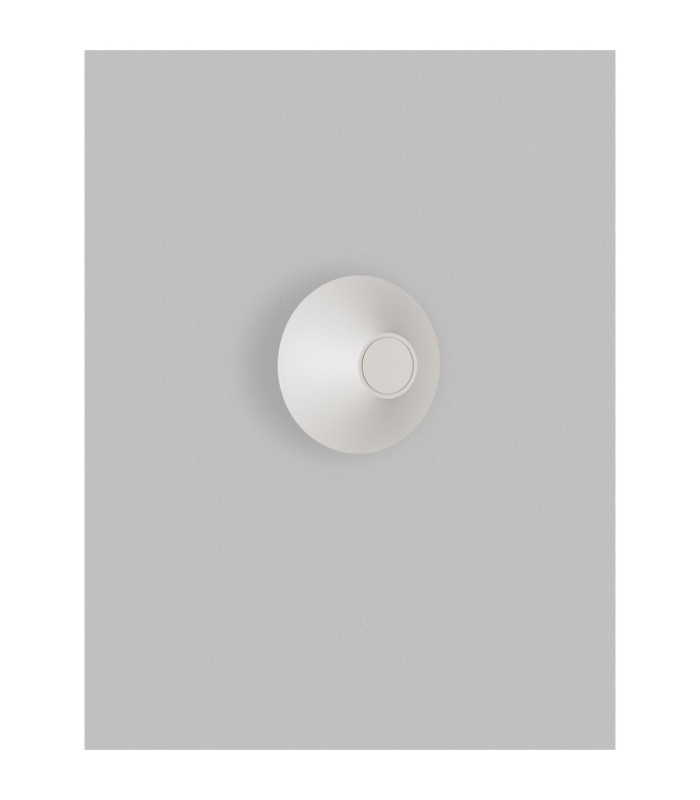 Alux Outdoor Modern Wall Lamp Sandy White LED 11W 993lm IP54 3000K-3