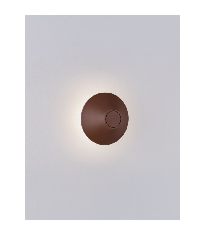 Alux Outdoor Modern Wall Lamp Corten LED 11W 993lm IP54 3000K-4