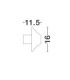Alux Outdoor Modern Wall Lamp Corten LED 11W 993lm IP54 3000K-5