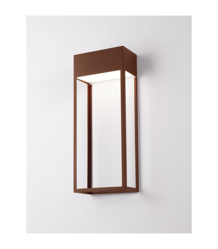Moby Outdoor Wall Lantern Corten LED 20W 1545lm 3000K IP65-5